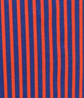 Carrie Orange / Blue Fabric